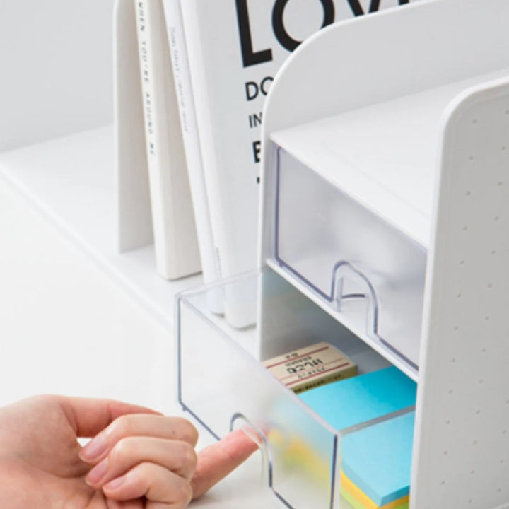 Litem Book Rack With Drawers - Bbag | India’s Best Online Stationery Store