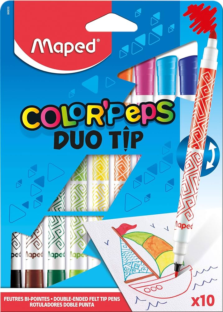 Maped Color Peps Duo Tip Colour - Bbag | India’s Best Online Stationery Store
