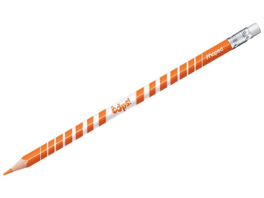 Maped Oops Erasable Colour Pencils - Bbag | India’s Best Online Stationery Store