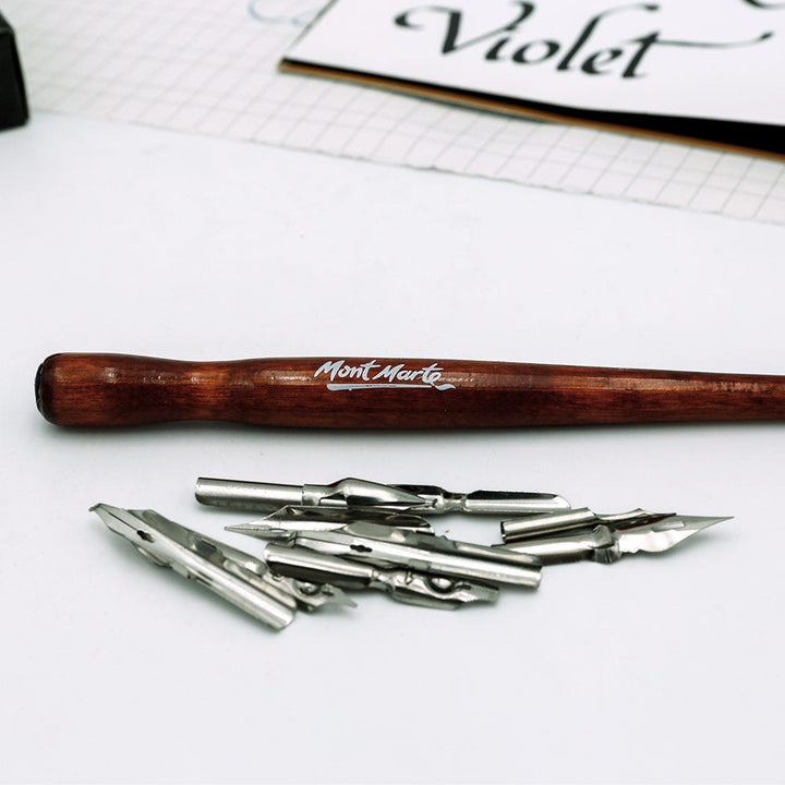 Calligraphy Dip Pen Set Signature 10pc – Master Elegant Designs