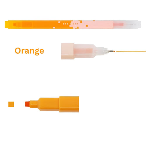 Dot E Pen Fine liner Dual Tip