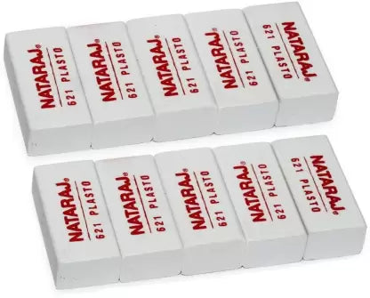 Nataraj 621 Plasto Eraser - Bbag | India’s Best Online Stationery Store