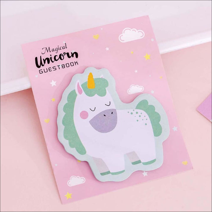 Cute Unicorn Sticky Notes