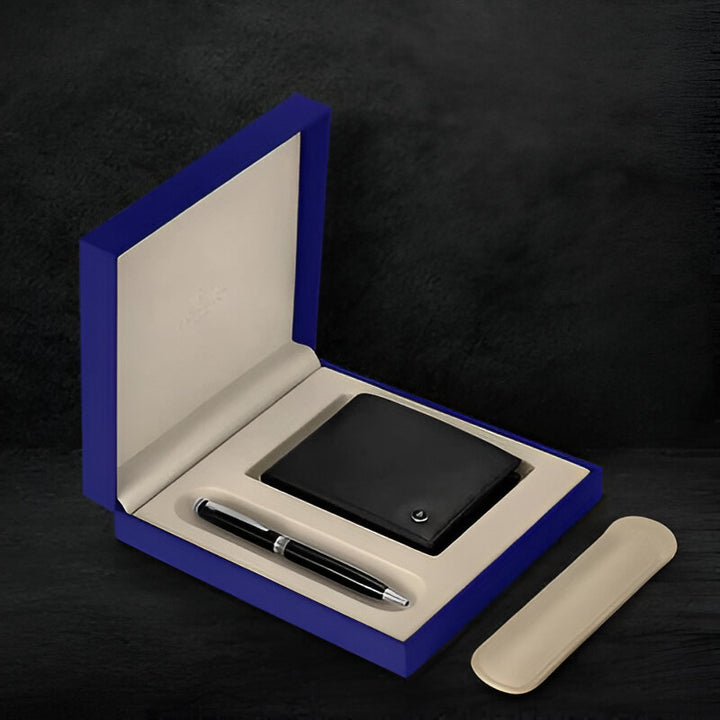 Elegant Contemporary Pen & Mayfair Wallet Gift Set – Premium Design
