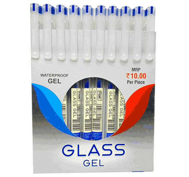 10 Pieces of Flair Glass Gel Pen.