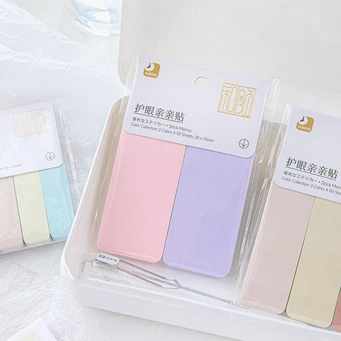 Dual Colour Pastel Sticky Notes