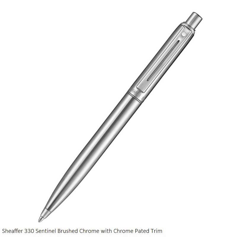Sheaffer 330 Chrome Trim Ball Point Pen