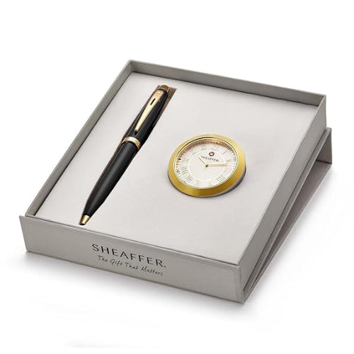 sheaffer 9322 Ball Point , Table Clock Combo Gift Set / Bbag indias best online store
