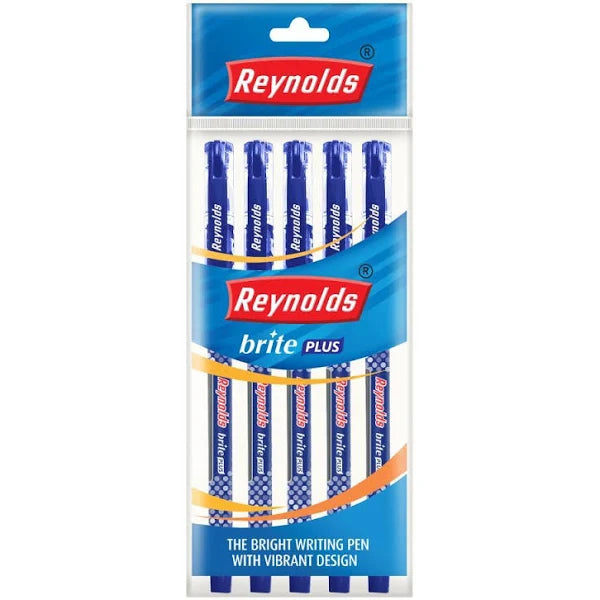 Reynolds Brite Plus Ball Pen - Bbag | India’s Best Online Stationery Store