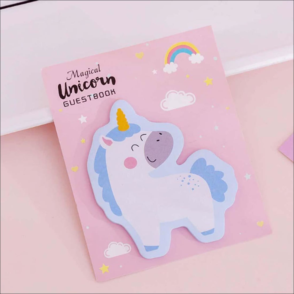 Cute Unicorn Sticky Notes