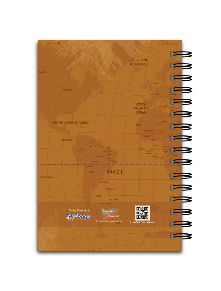 Creative Convert The World For You - Travel Journal - Bbag | India’s Best Online Stationery Store