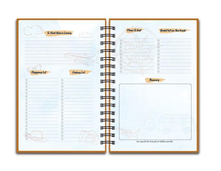 Creative Convert The World For You - Travel Journal - Bbag | India’s Best Online Stationery Store