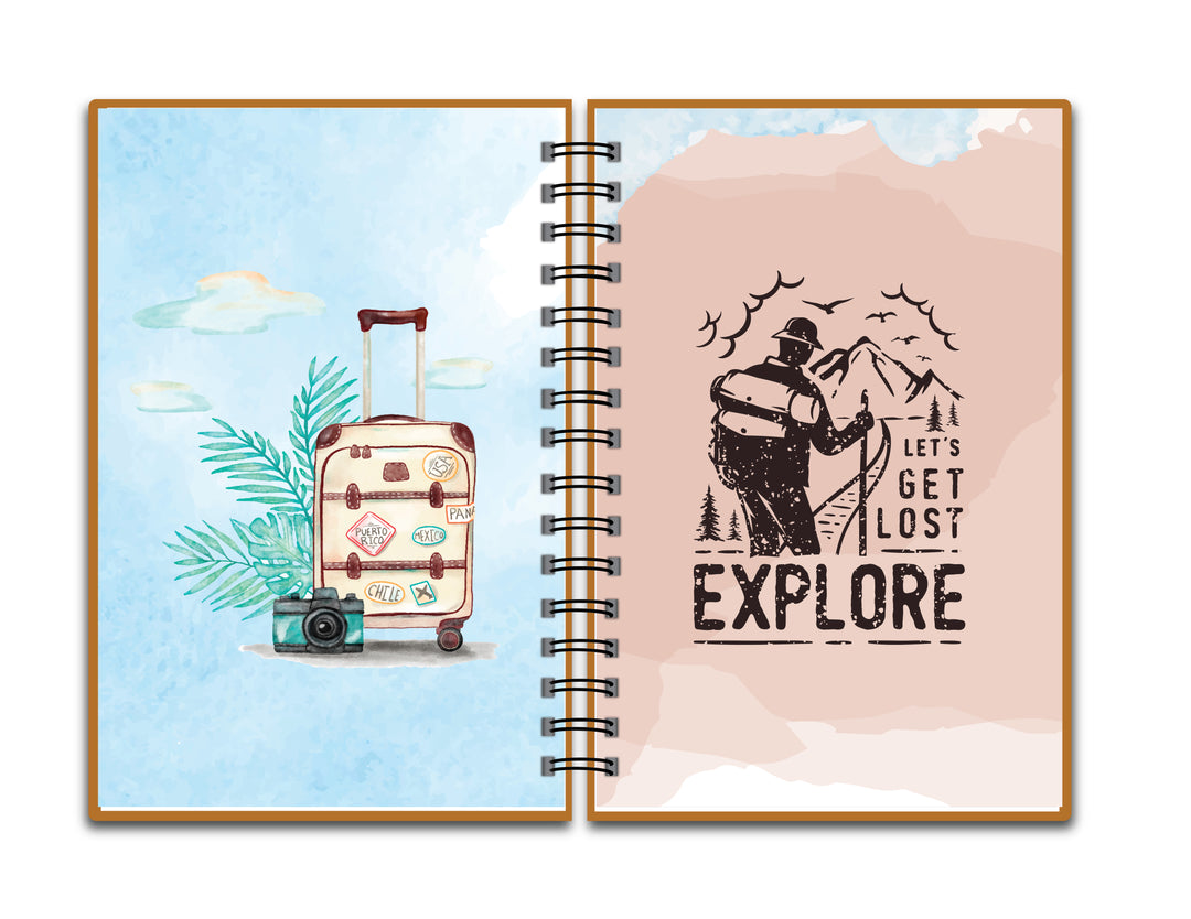 Creative Convert The World For You - Travel Journal - Bbag | India’s Best Online Stationery Store