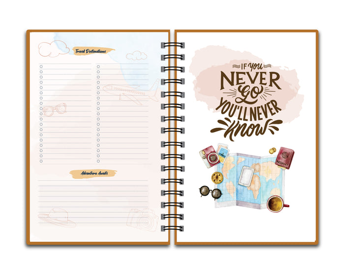 Creative Convert The World For You - Travel Journal - Bbag | India’s Best Online Stationery Store