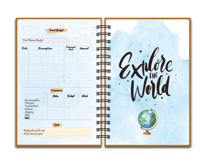 Creative Convert The World For You - Travel Journal - Bbag | India’s Best Online Stationery Store