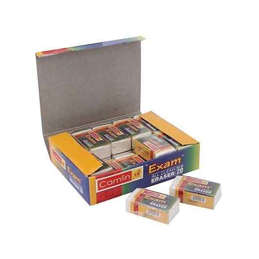 A Pack of  Camlin Exam All Clear Eraser 