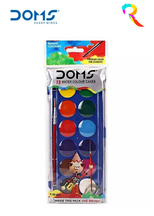 Doms Water Colour Cake 12 Shades
