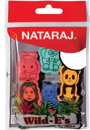 Nataraj Wild-E's Eraser - Bbag | India’s Best Online Stationery Store