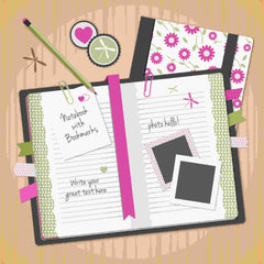 Notebook Diary Decoration Idea