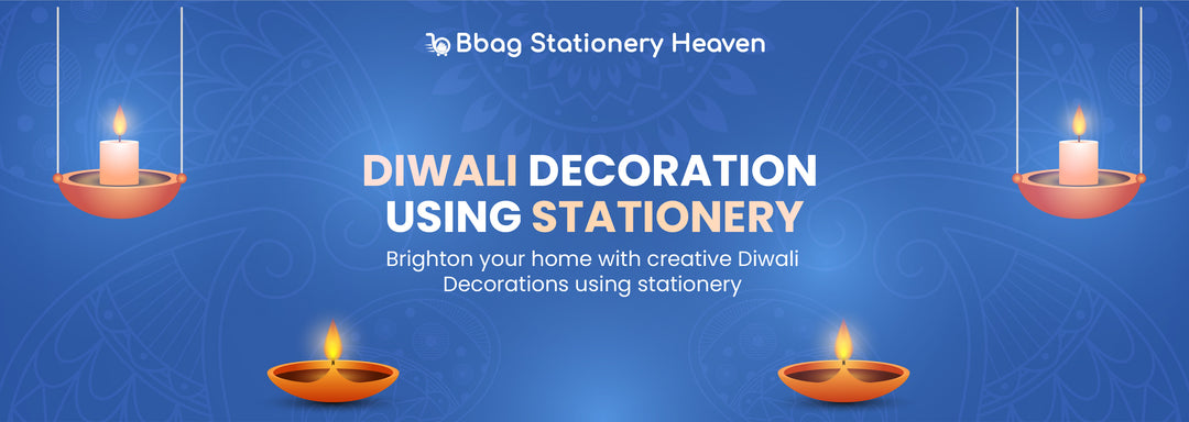 Brighten Your Home with Creative Diwali Decorations Using Stationery