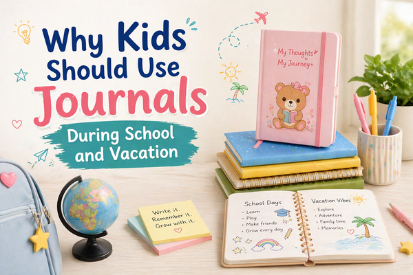 Why Kids Should Use Journals During School and Vacation