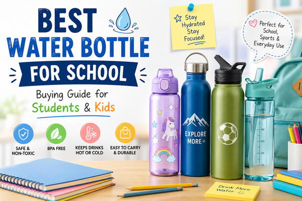 Best Water Bottle for School – Buying Guide for Students & Kids