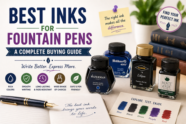 Best Inks for Fountain Pens: A Complete Buying Guid