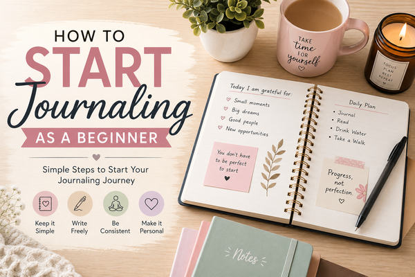 How to start journaling as a beginner - a fresher's guide