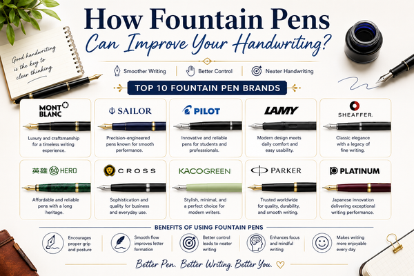 How Fountain Pens Can Improve Your Handwriting ?