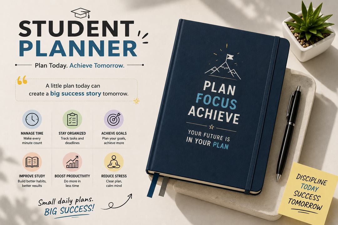 Student Planner for Better Study Planning and Productivity
