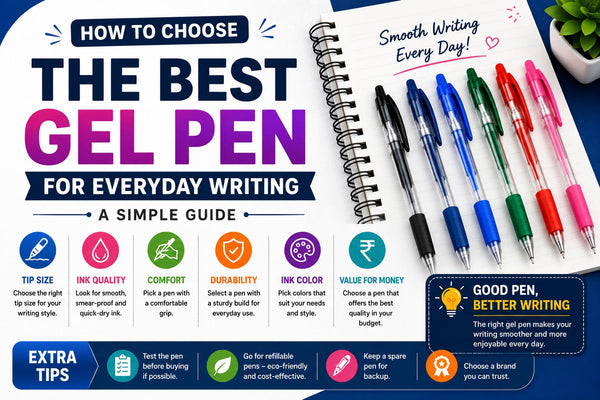 How To Choose The Best Gel Pens For Everyday Writing : A Simple Guide