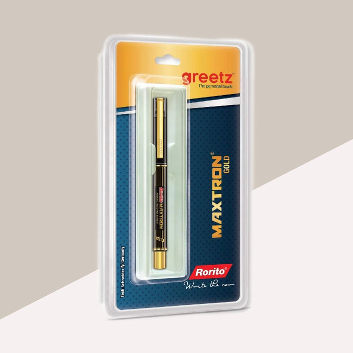 Rorito Greetz Maxtron Gold Pen