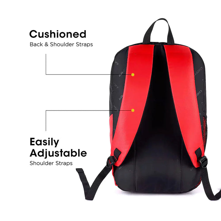 Gear Suprior XL Backpack with Shoe Pocket (Black-Red) Bbag | India’s Best Online Stationery Store