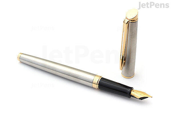 Waterman Hemisphere SS GT Fountain Pen + Free Ink Bottle