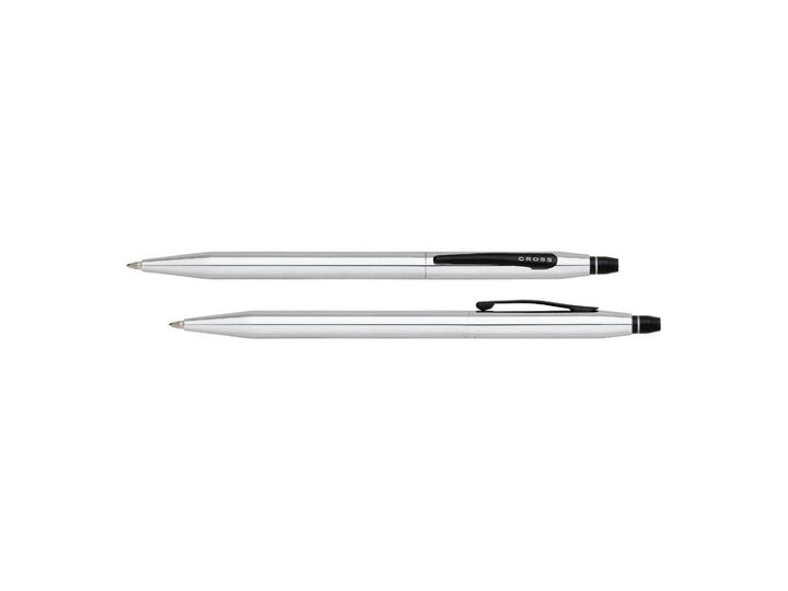 Cross Roller Ball Pen (Polished Chrome) AT0625-1