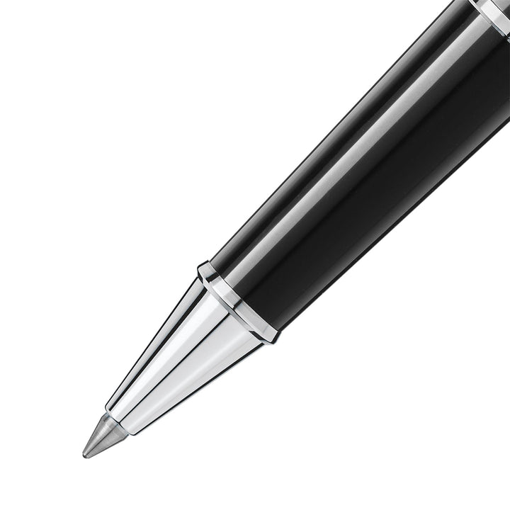 Montblanc Meisterstuck Platinum-Coated Rollerball Pen Black Bbag | India’s Best Online Stationery Store