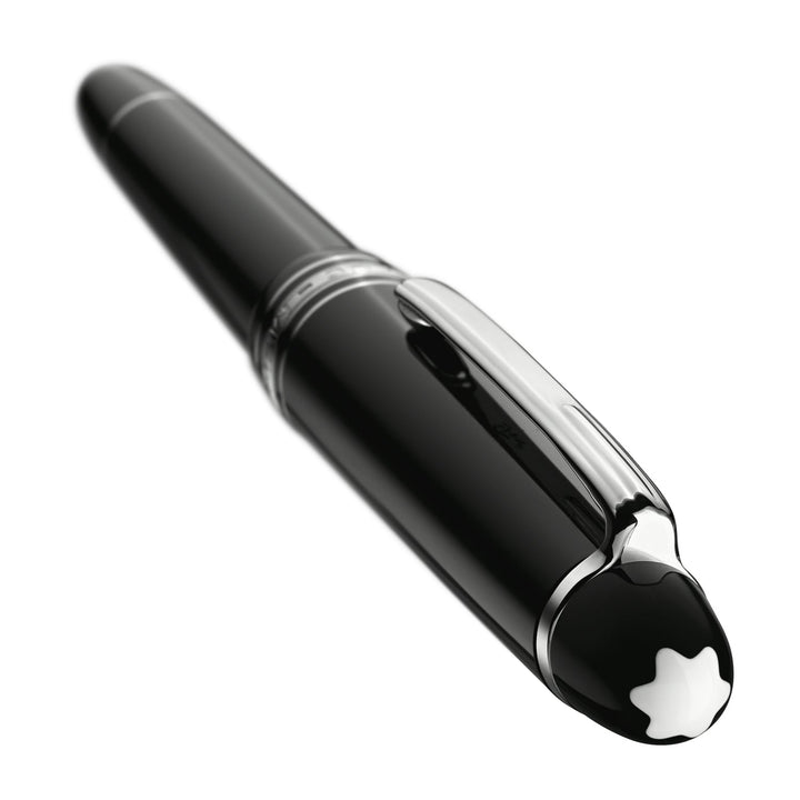 Montblanc Meisterstuck Platinum-Coated Rollerball Pen Black Bbag | India’s Best Online Stationery Store