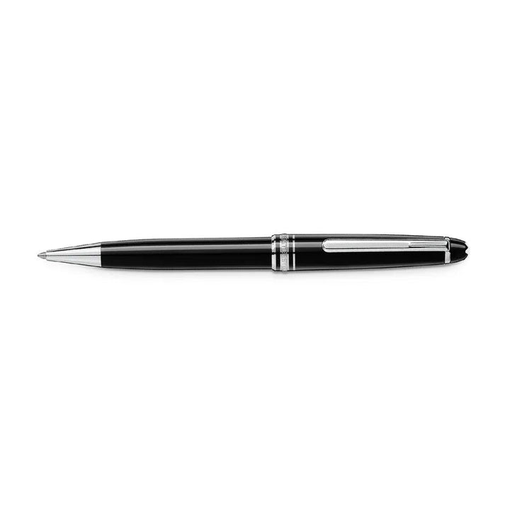 Montblanc 164 Meisterstück Platinum Black Ballpoint Pen Bbag | India’s Best Online Stationery Store