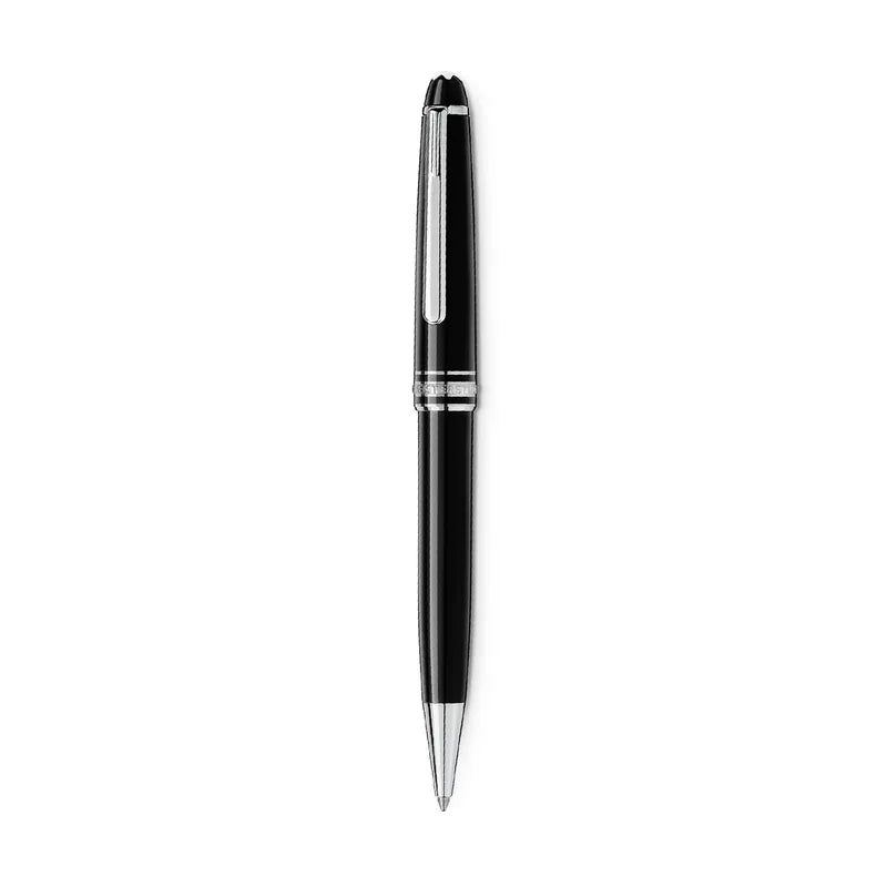 Montblanc 164 Meisterstück Platinum Black Ballpoint Pen Bbag | India’s Best Online Stationery Store