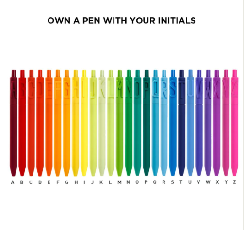 From A - Z Alphabet Kacogreen Alpha Gel Pen