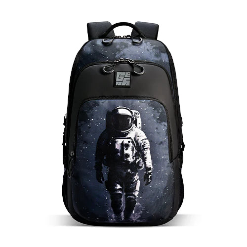 Art Astronaut Backpack 17 Inch (Black-Grey) Bbag | India’s Best Online Stationery Store