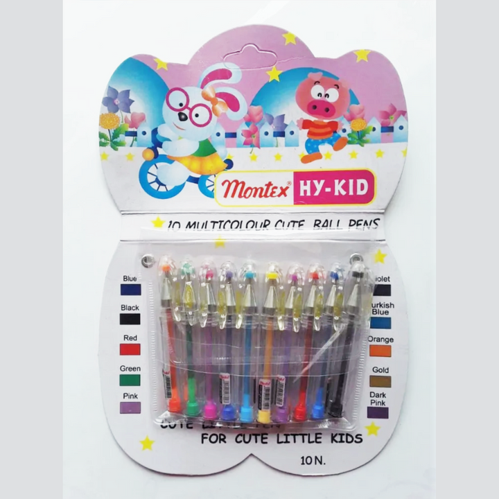 Montex Hy Kid Ball Pen Multicolor Montex