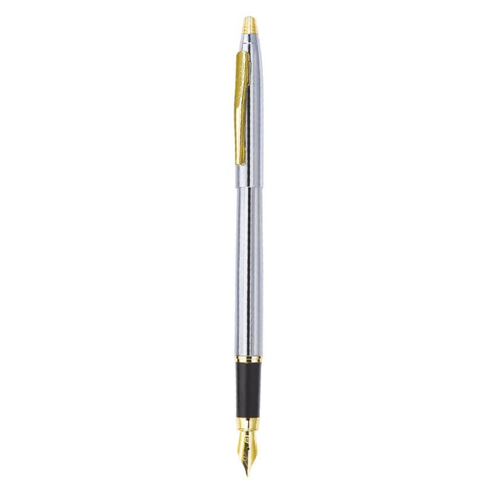 Pierre Cardin Kriss White & Gold Fountain Pen – Premium Elegance