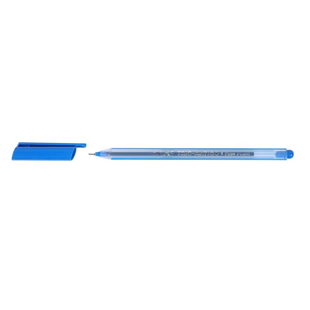 Triangular Pen Cap DOMS Triomatic Triangular Ball Pen. order now – Bbag | India’s Best ...