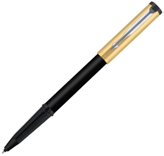 Parker Beta Premium Gold With Stainless Steel Ball Pen - Bbag | India’s Best Online Stationery Store