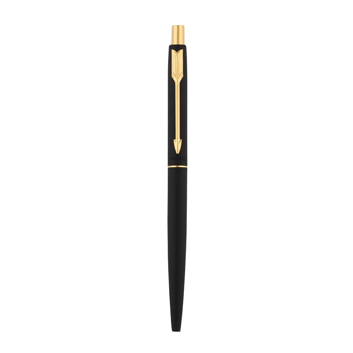 Parker Classic Matte Black With Gold Trim Ball Pen - Bbag | India’s Best Online Stationery Store