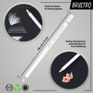 Brustro White Chalk Pencil