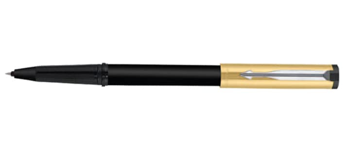 Parker Beta Premium Gold With Stainless Steel Ball Pen - Bbag | India’s Best Online Stationery Store