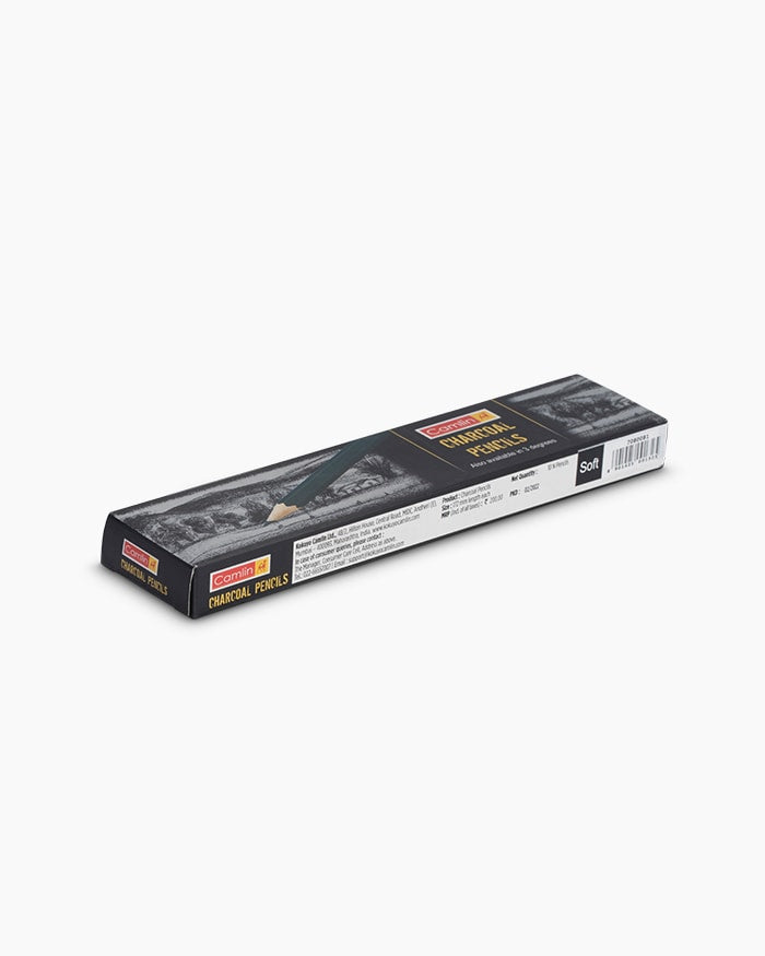 A pack of Camlin Charcoal Pencil with 10 pcs