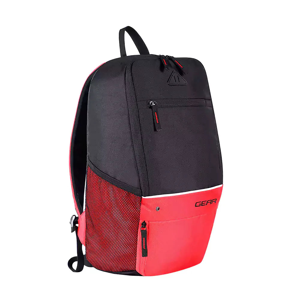 Gear Suprior XL Backpack with Shoe Pocket (Black-Red) Bbag | India’s Best Online Stationery Store